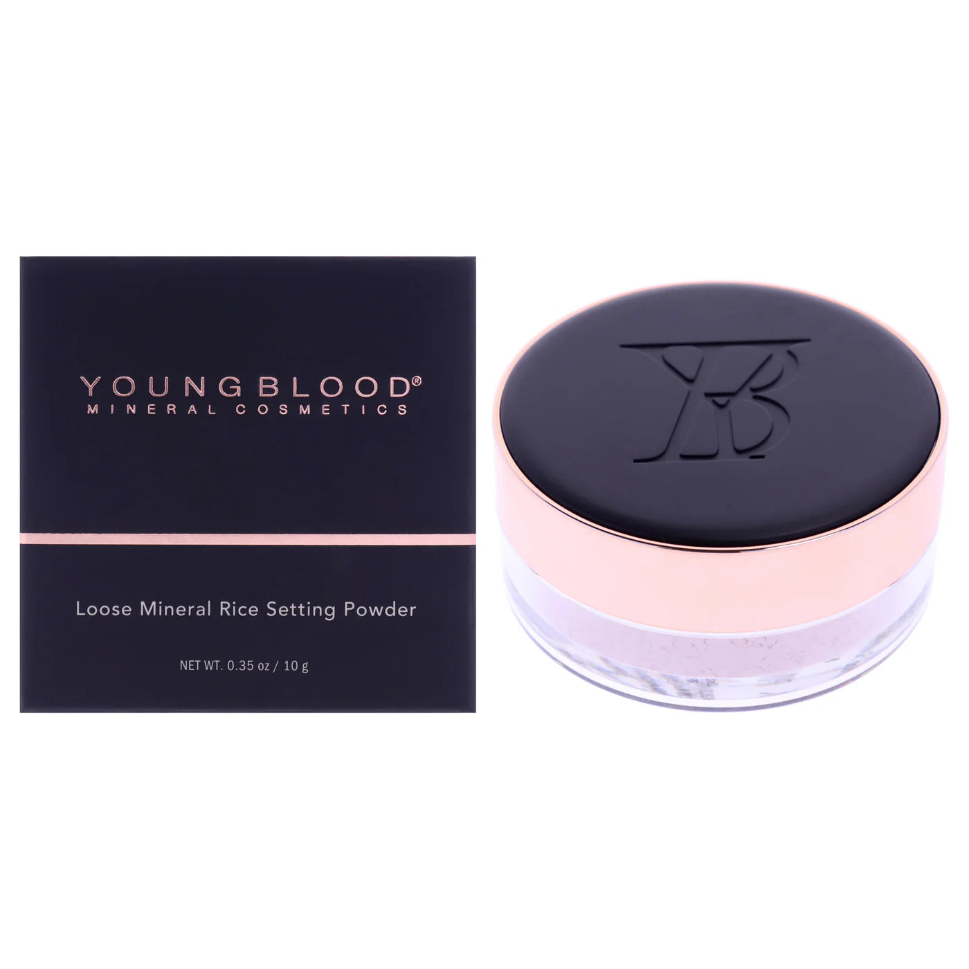 Pink lose mineral rice setting powder