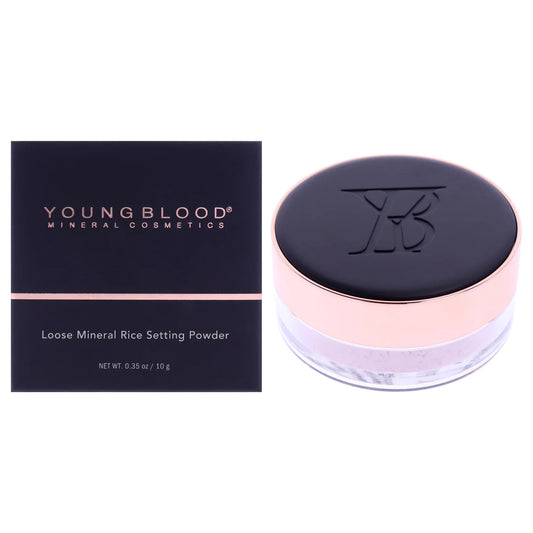 Pink lose mineral rice setting powder