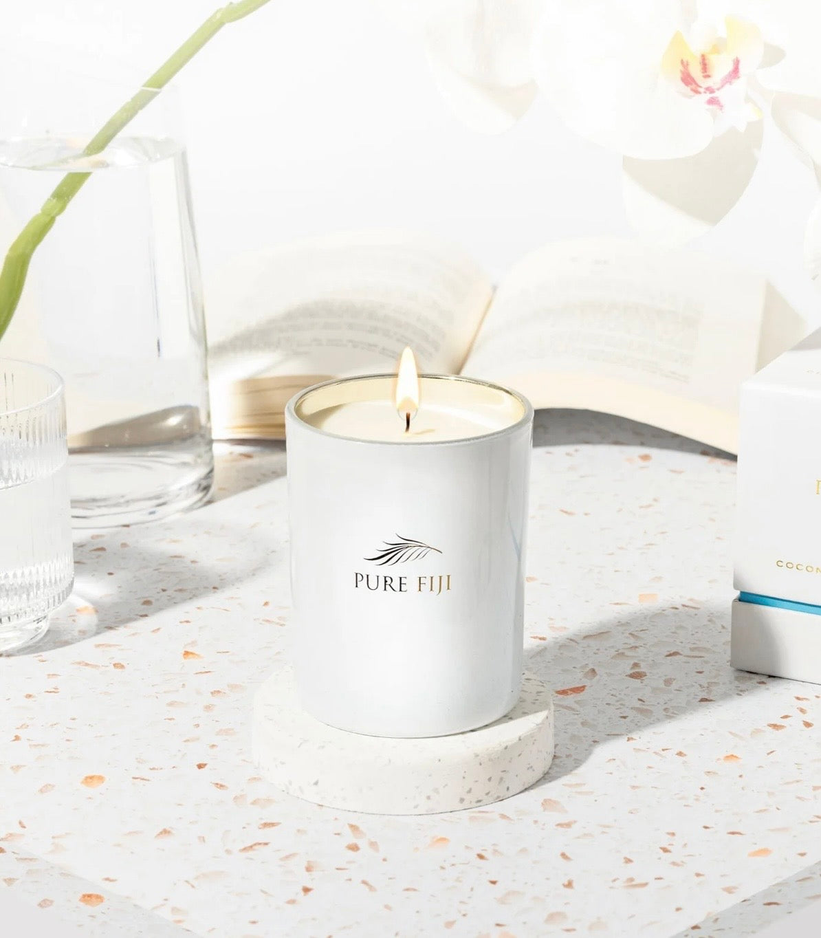 Pure Fiji Coconut Wax Candle Coconut
