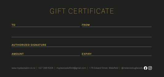 My Place Gift Voucher